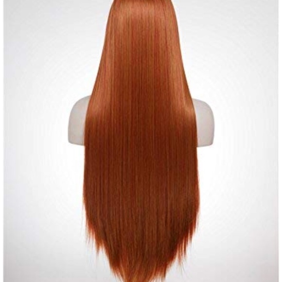 ?Vima  28” COPPER RED AUBURN LACE FRONT Wig*NWT* main image 5